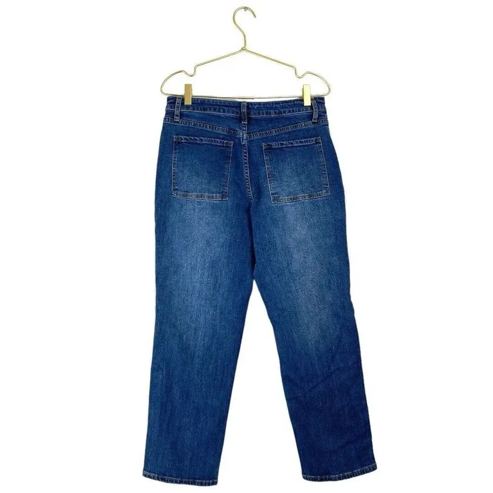 Just Fab Women's Size 29 Denim Dark Wash Blue Jeans WP444‎